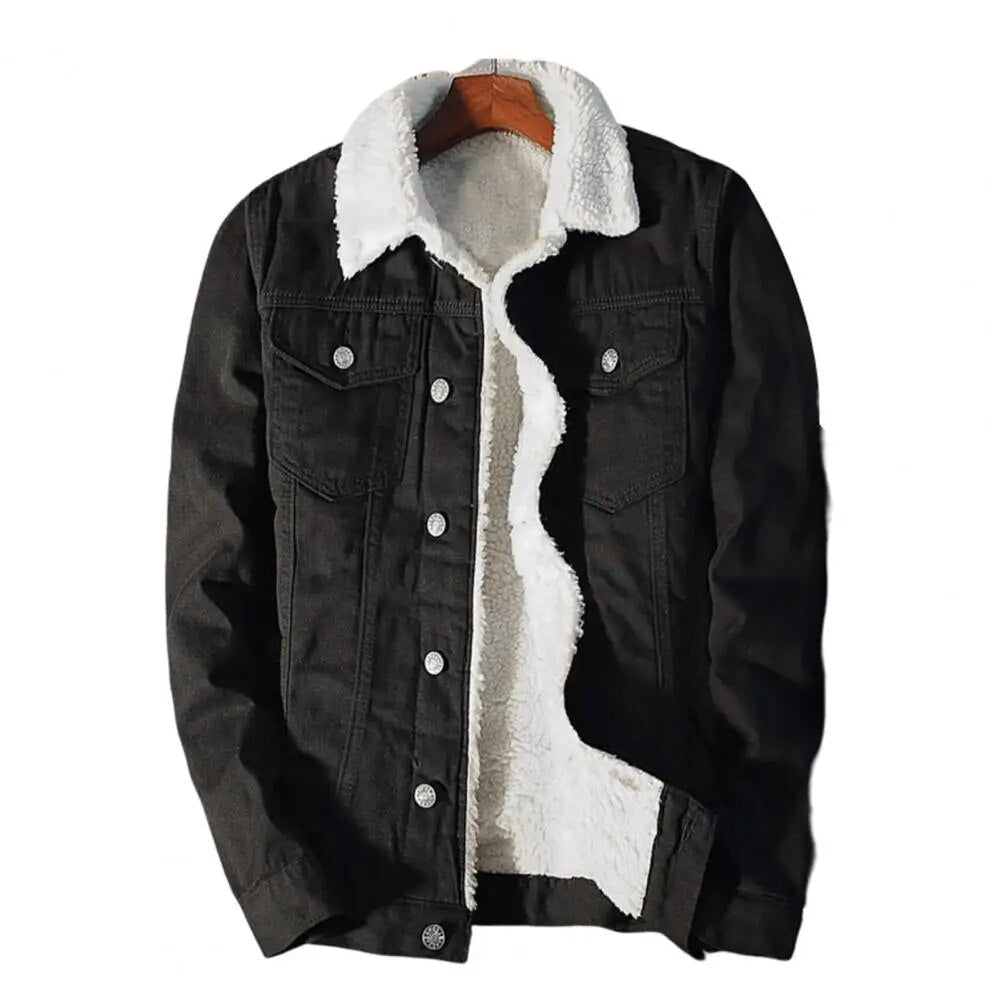 Dario | Veste Doublée en Jean pour Homme