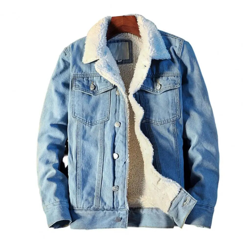 Dario | Veste Doublée en Jean pour Homme