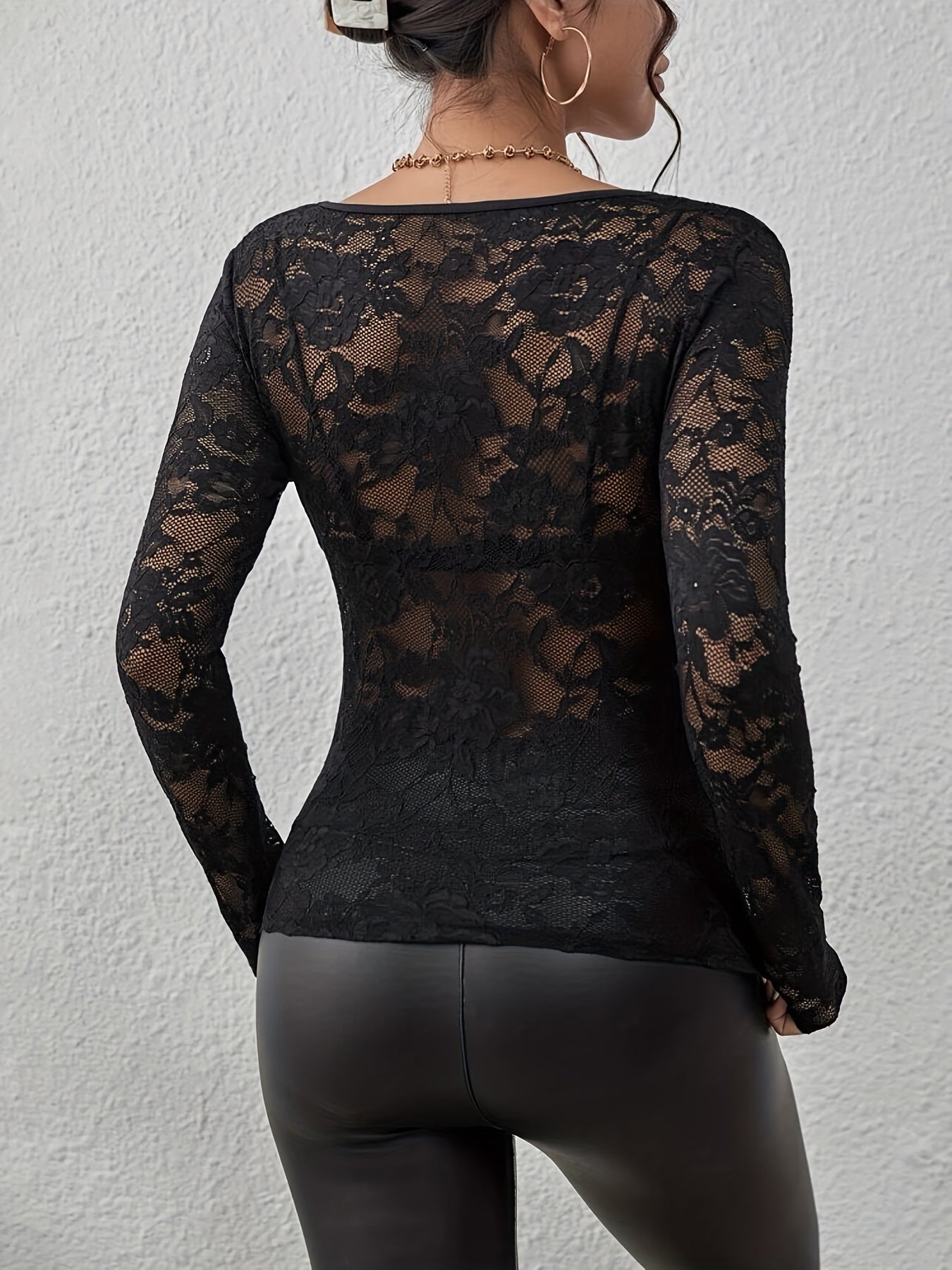 Eléna | Blouse chic en dentelle pour femmes