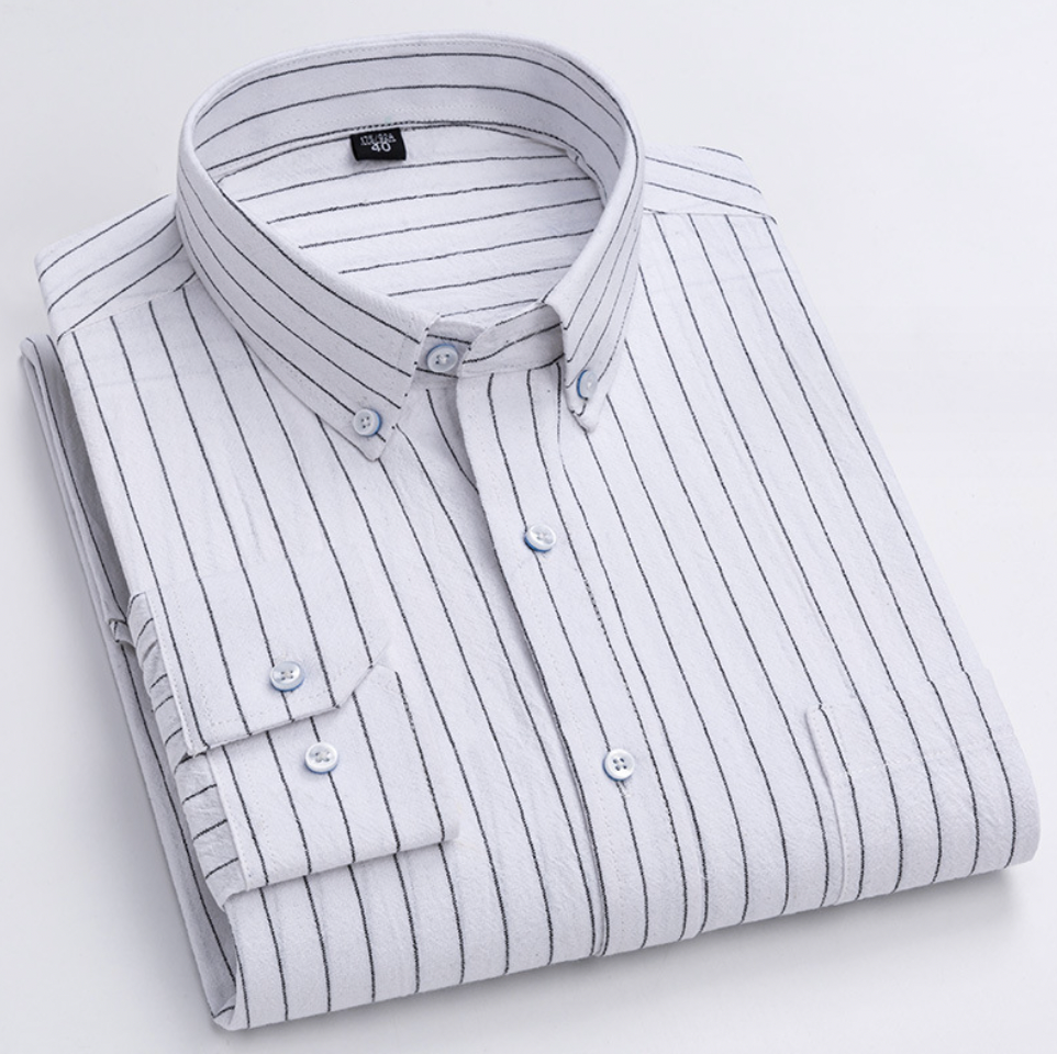 Adrien | Chemise Homme en Coton Haut de Gamme et Style Intemporel