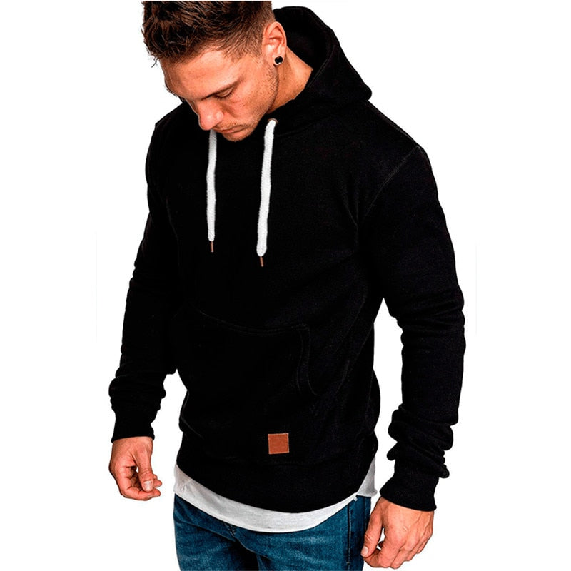 Adrien | Hoodie Casual pour Homme avec Poche Kangourou