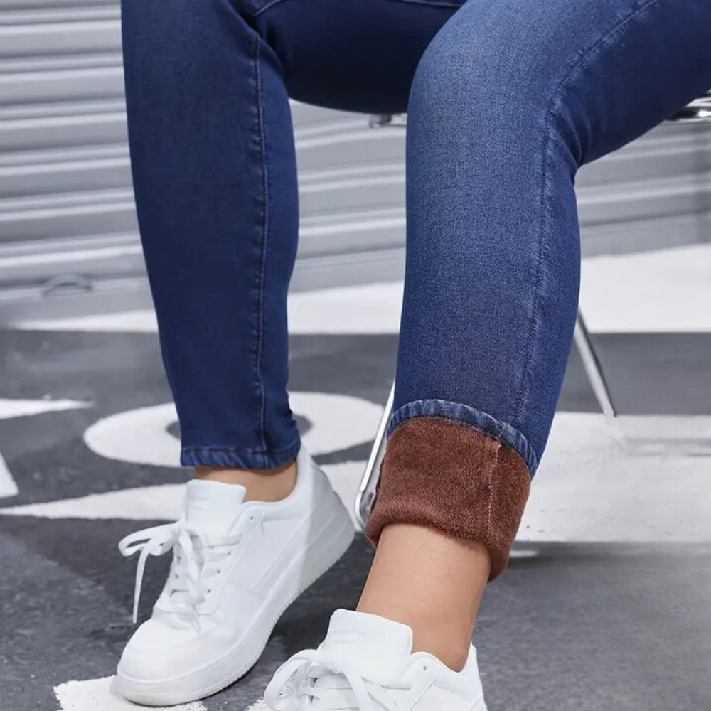 Amira | Jean Skinny Taille Haute pour Femme