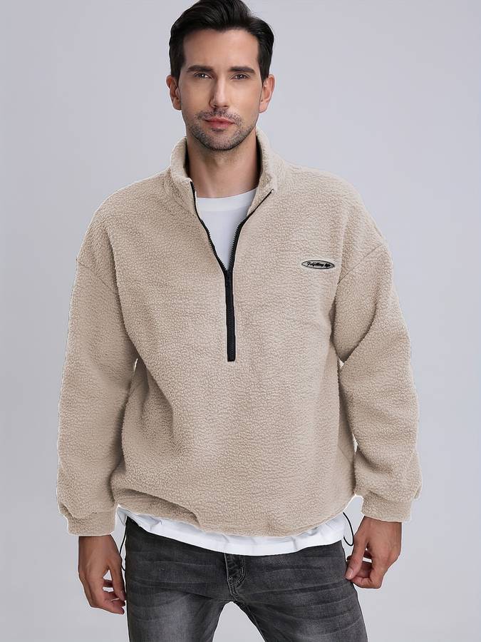 Eliano | Pull Fleece Zippé pour Homme