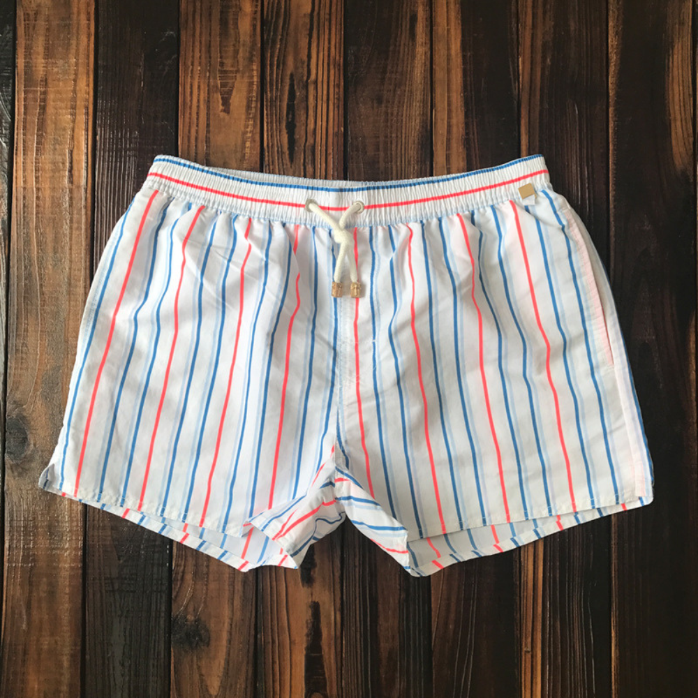 Hugo | Short Rayé à Taille Élastique pour Homme