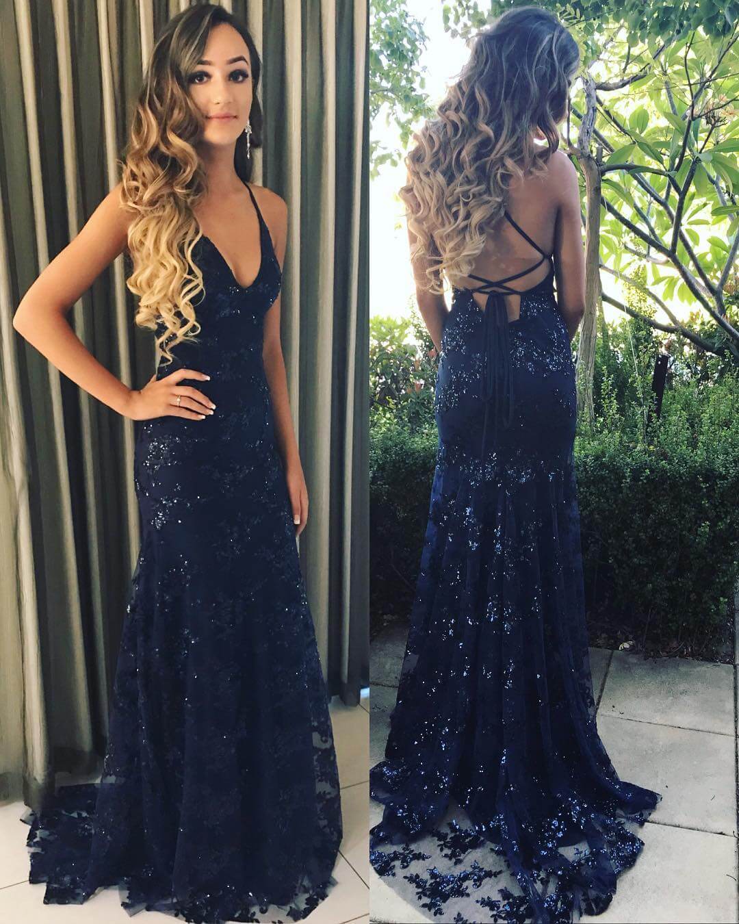 Isabella | Robe Sirène Élégante à Bretelles pour Femme