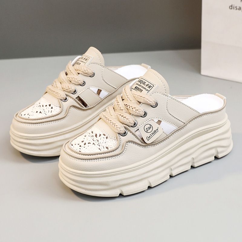 Selina | Mules à Semelle Épaisse et Design Sportif pour Femme