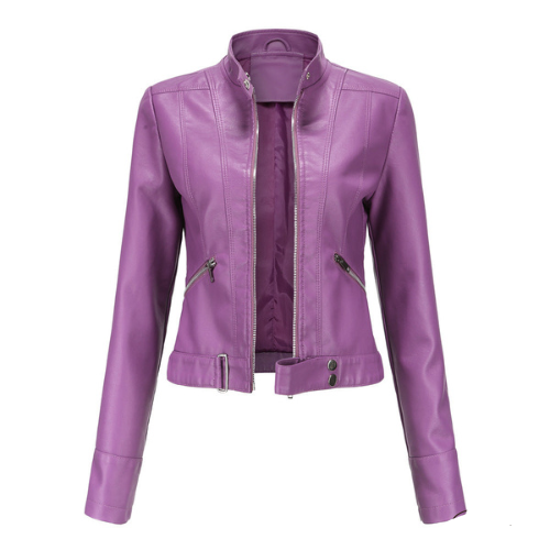 Sofia | Veste en cuir élégante pour femme