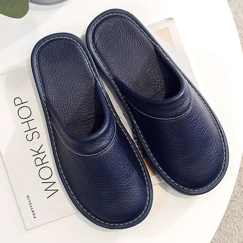 Jules | Chaussons en Cuir Robustes et Confortables pour Hommes