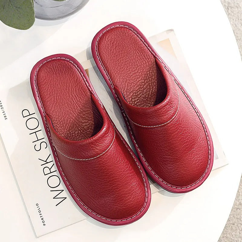 Jules | Chaussons en Cuir Robustes et Confortables pour Hommes