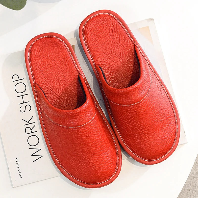 Jules | Chaussons en Cuir Robustes et Confortables pour Hommes