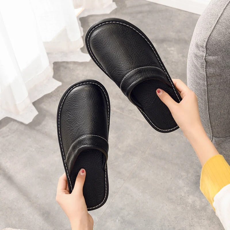 Jules | Chaussons en Cuir Robustes et Confortables pour Hommes
