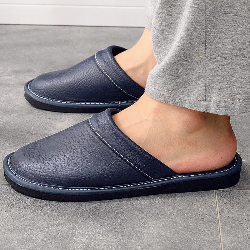 Jules | Chaussons en Cuir Robustes et Confortables pour Hommes