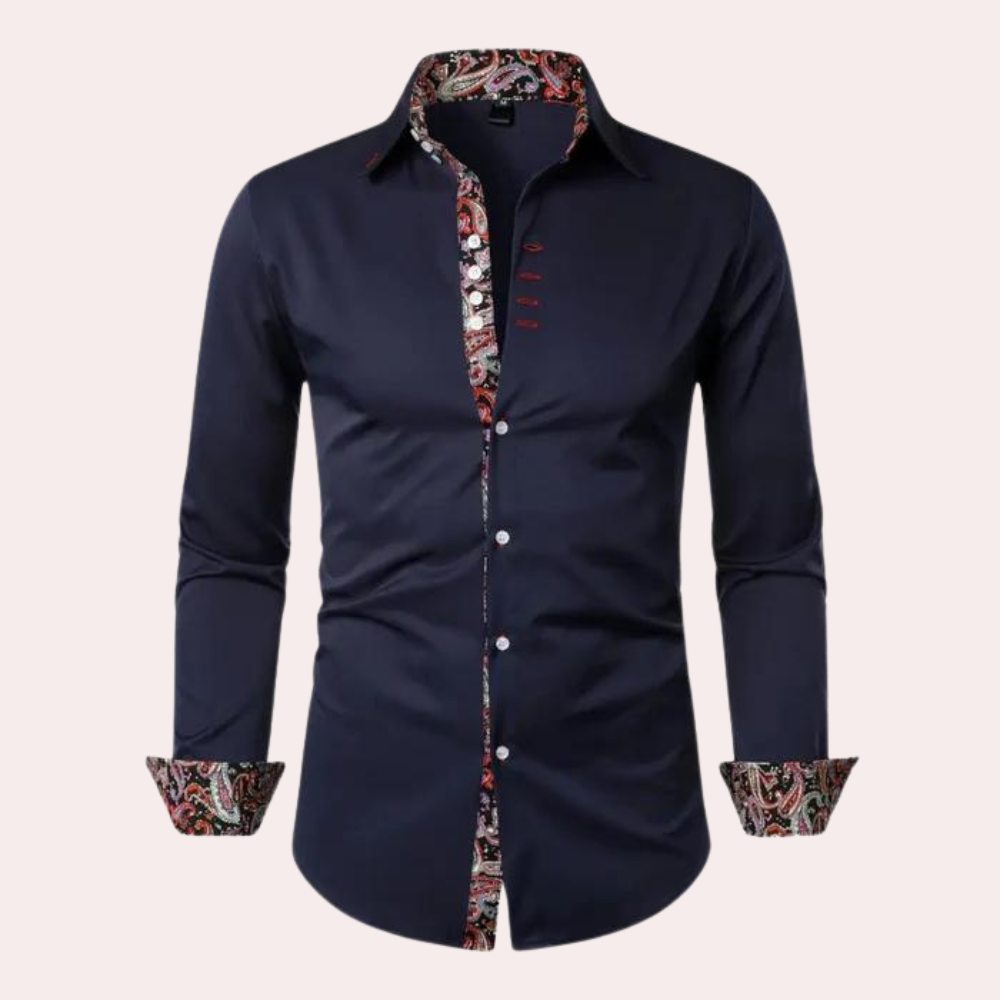 Étienne | Chemise Homme Manches Longues Légère et Élégante