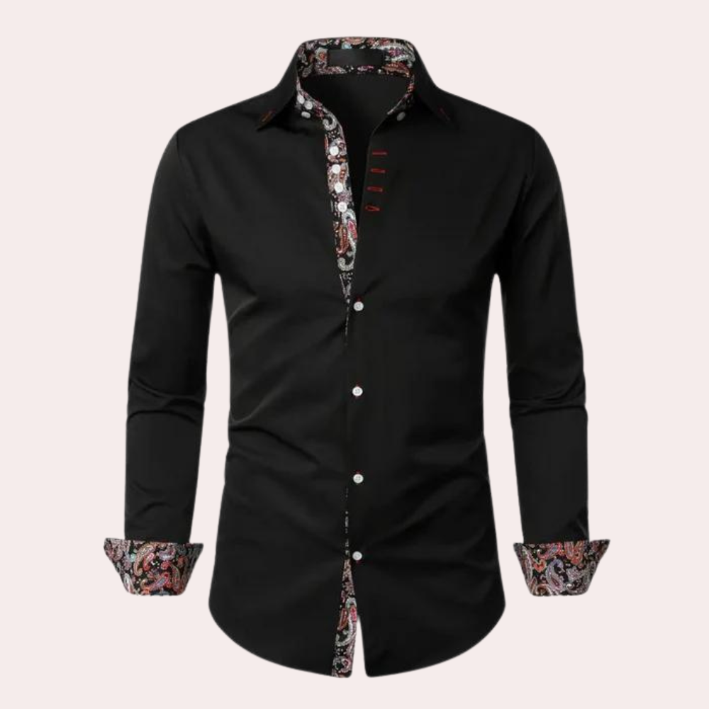 Étienne | Chemise Homme Manches Longues Légère et Élégante