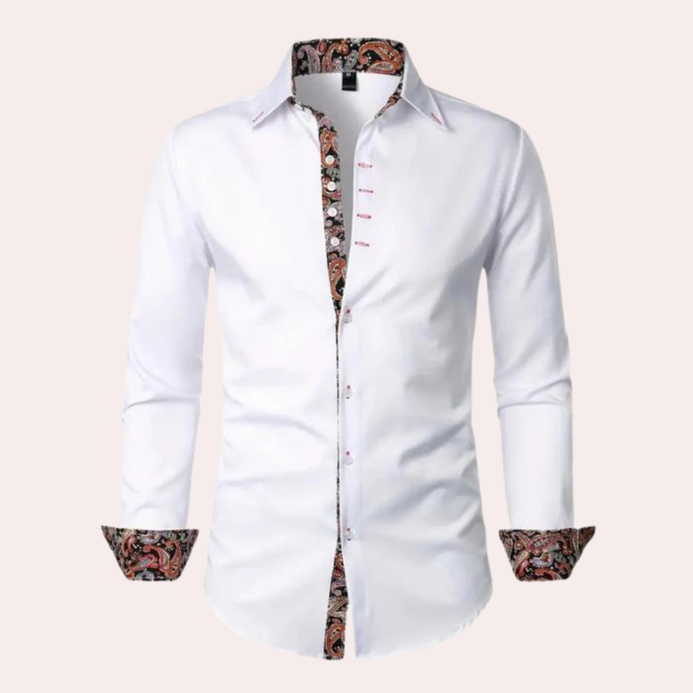 Étienne | Chemise Homme Manches Longues Légère et Élégante