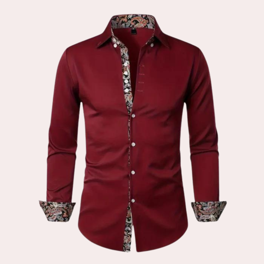 Étienne | Chemise Homme Manches Longues Légère et Élégante
