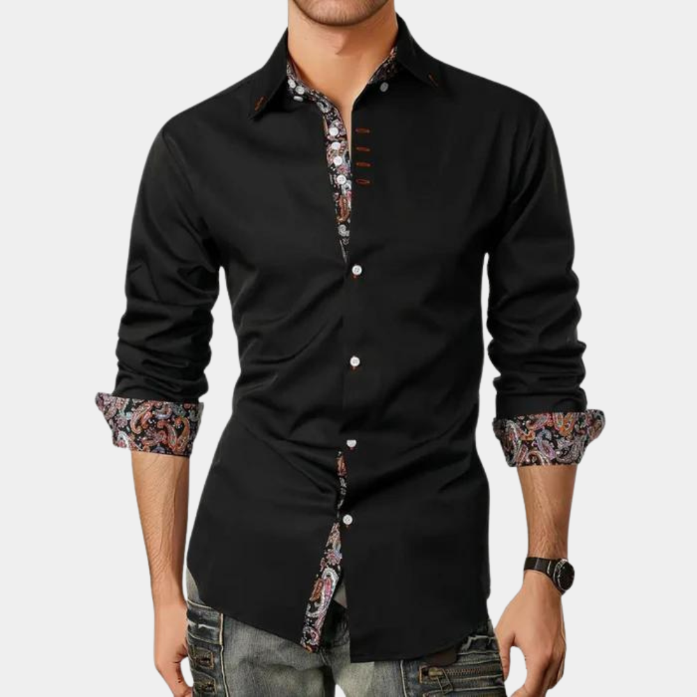 Étienne | Chemise Homme Manches Longues Légère et Élégante