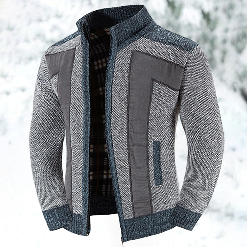 Matteo | Gilet Zippé Doublé pour Homme