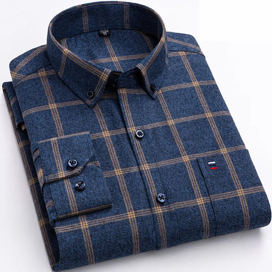 Adrien | Chemise Homme en Coton Haut de Gamme et Style Intemporel