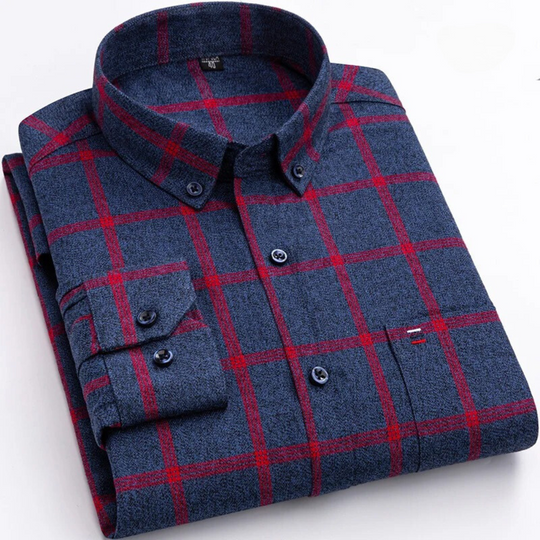 Adrien | Chemise Homme en Coton Haut de Gamme et Style Intemporel