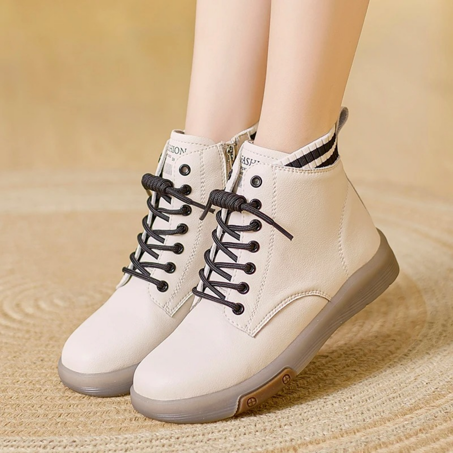 Zoé | Sneakers montantes imperméables stylées pour femme