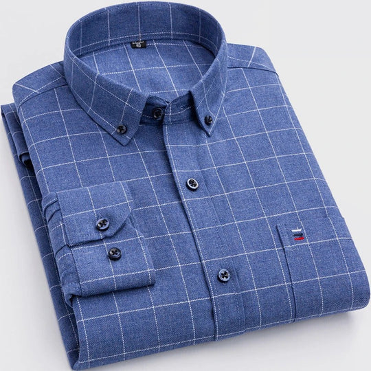 Adrien | Chemise Homme en Coton Haut de Gamme et Style Intemporel