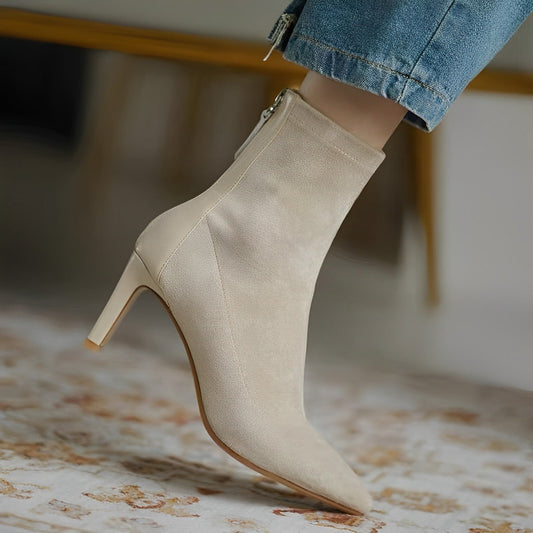 Amara | Bottines Stretch à Talons Fins pour Femme