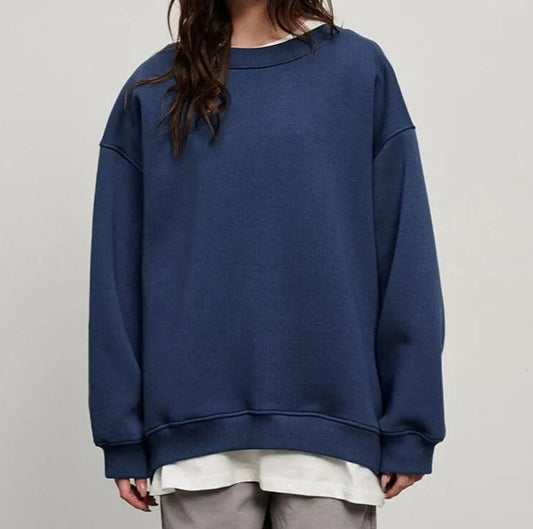 Aria | Sweatshirt Oversize Basique pour Femme