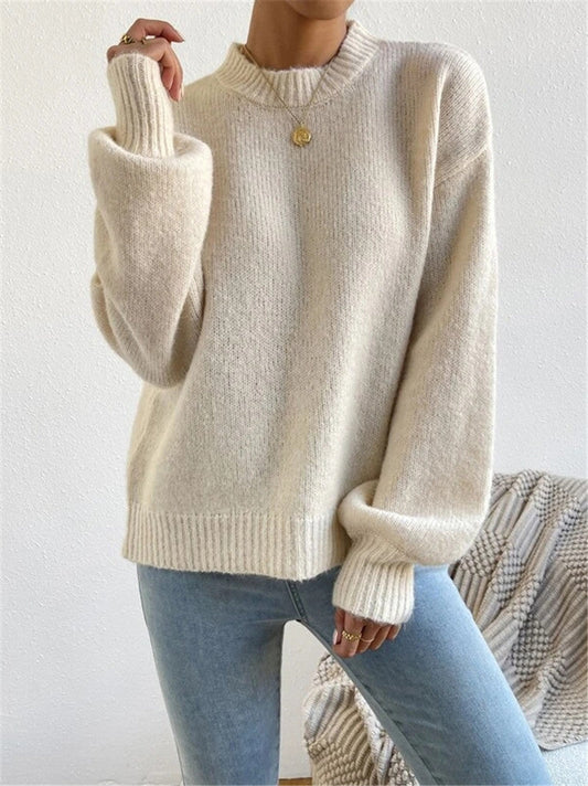Arlena | Pull en Maille à Col Montant pour Femme