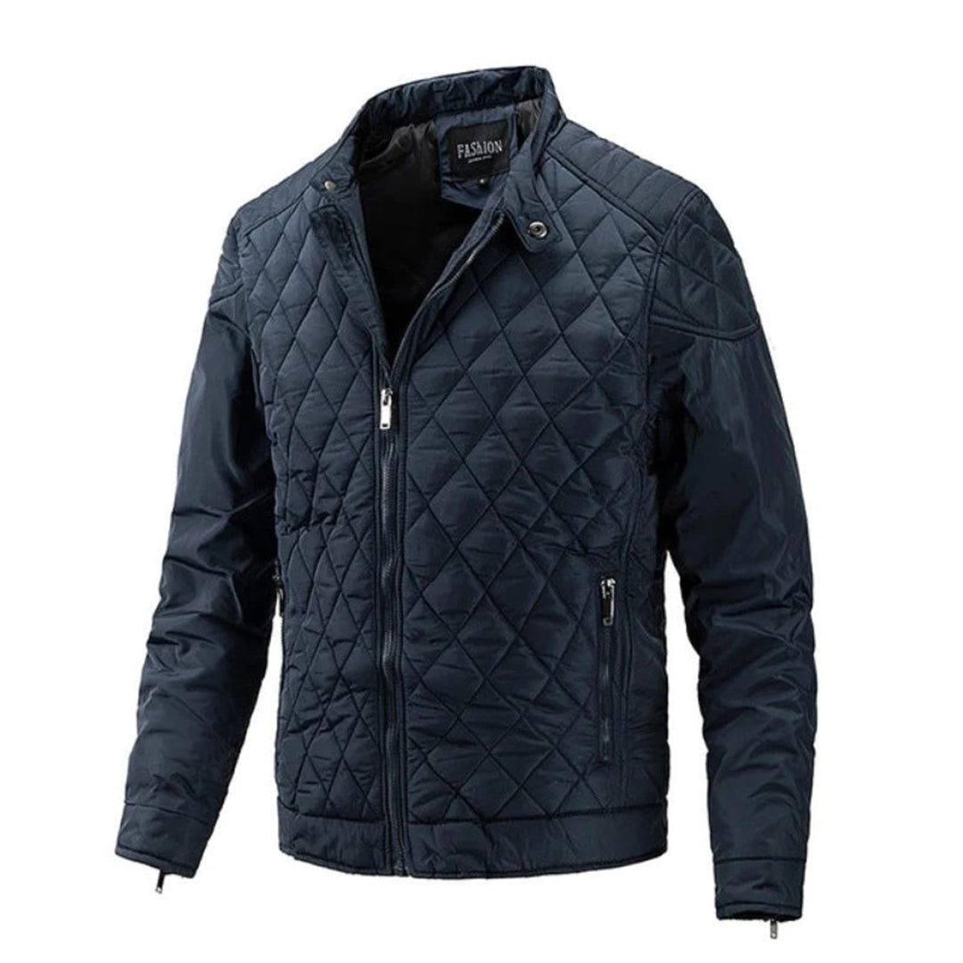 Sébastien | Veste Légère à Carreaux Pour Hommes au Style Décontracté