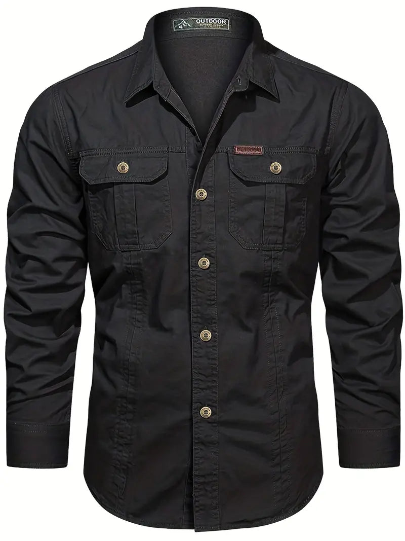 Dario | Chemise Casual à Manches Longues pour Homme