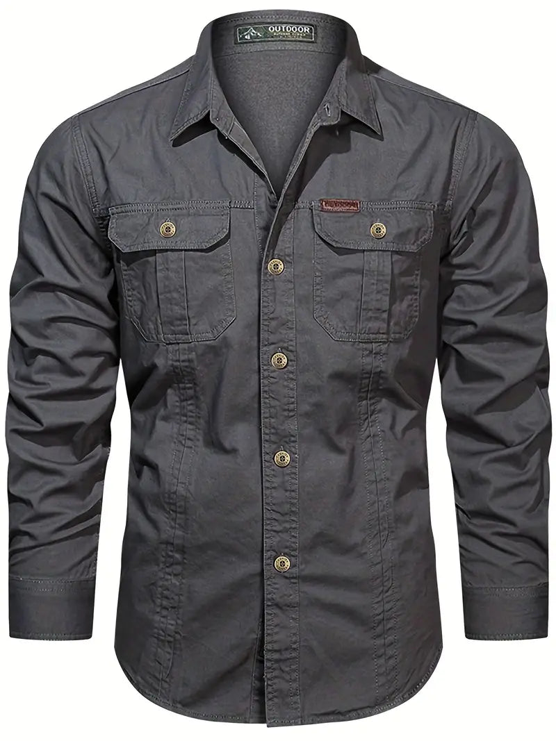 Dario | Chemise Casual à Manches Longues pour Homme