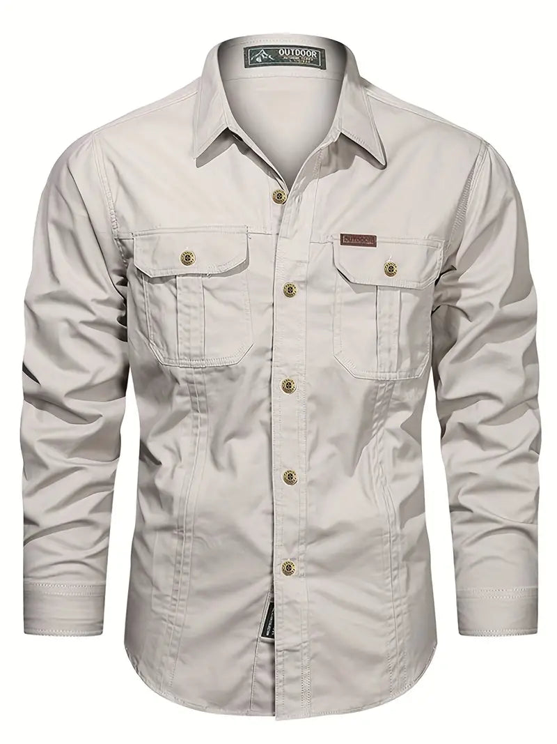 Dario | Chemise Casual à Manches Longues pour Homme