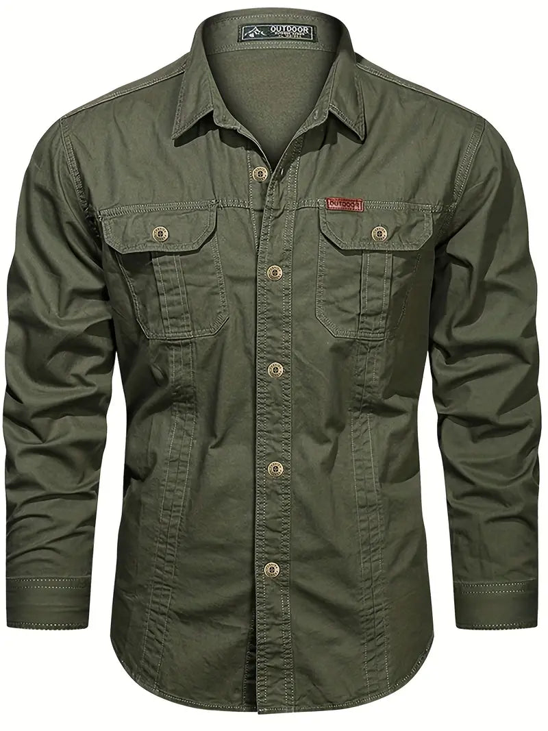 Dario | Chemise Casual à Manches Longues pour Homme