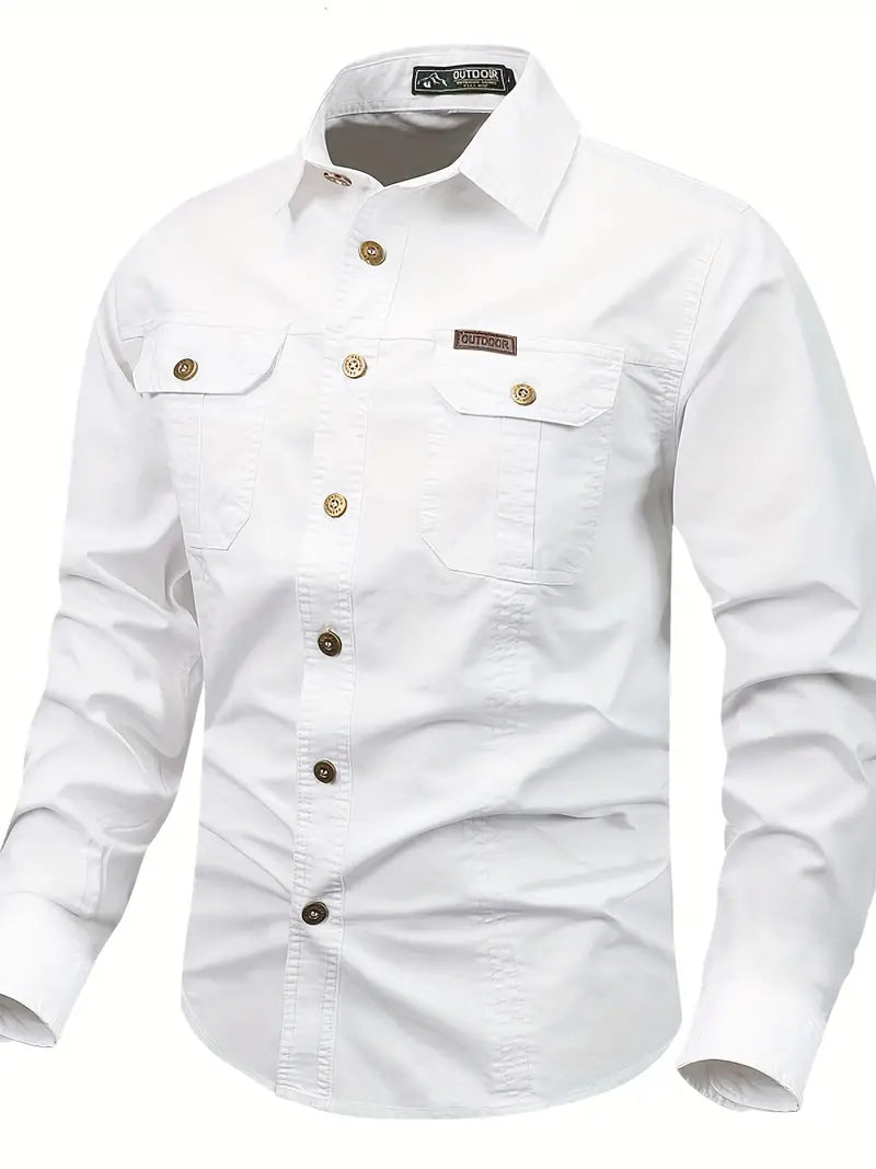 Dario | Chemise Casual à Manches Longues pour Homme