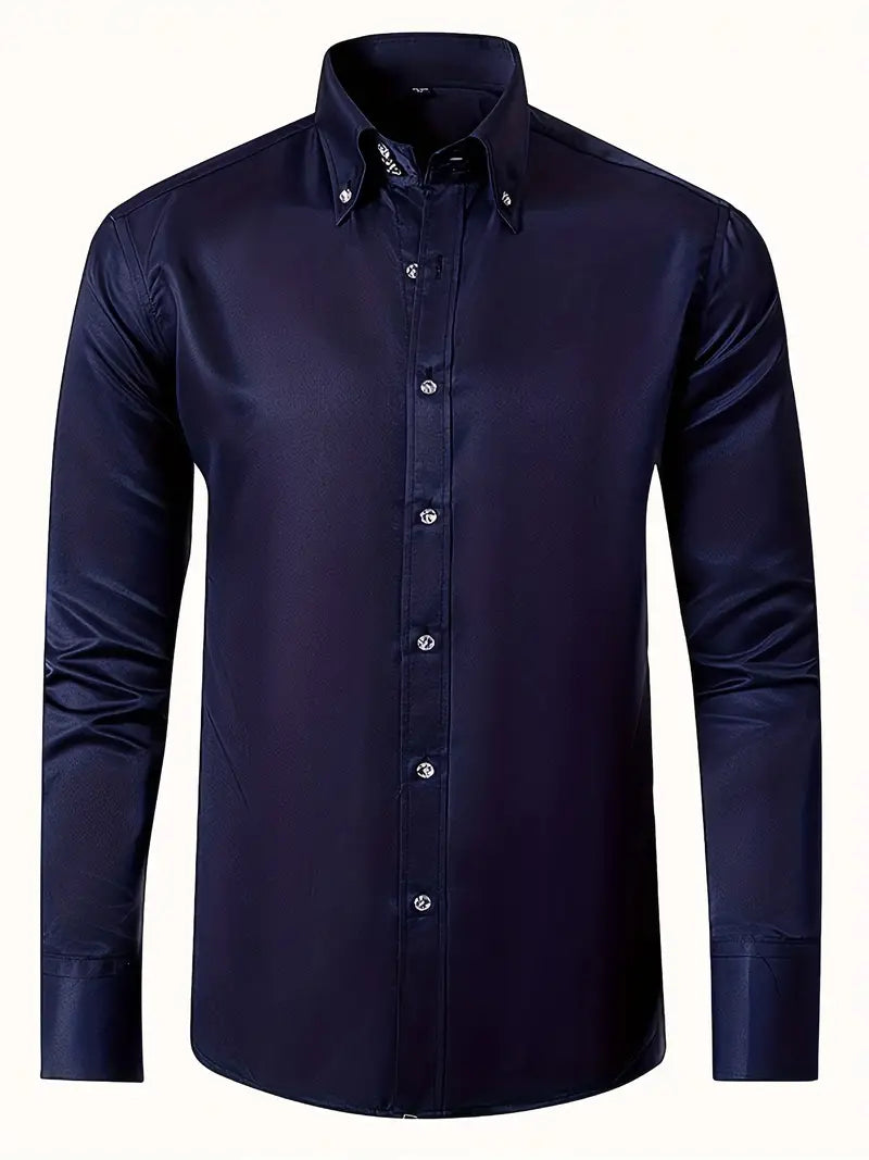 Dario | Chemise Habillée à Manches Longues pour Homme