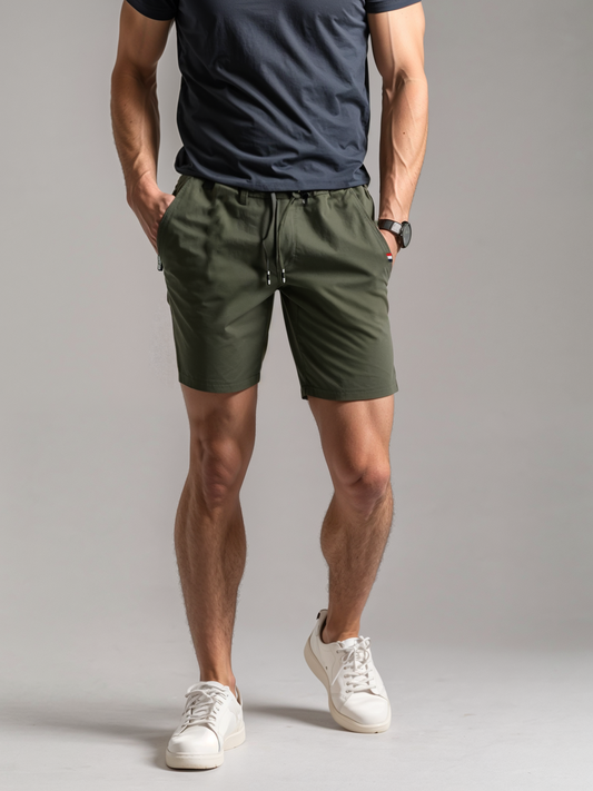 Dario | Short Homme en Molleton avec Cordon Ajustable et Poches Pratiques