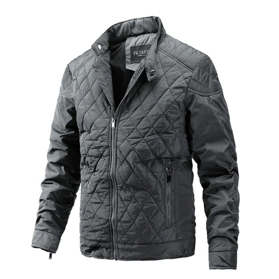 Sébastien | Veste Légère à Carreaux Pour Hommes au Style Décontracté