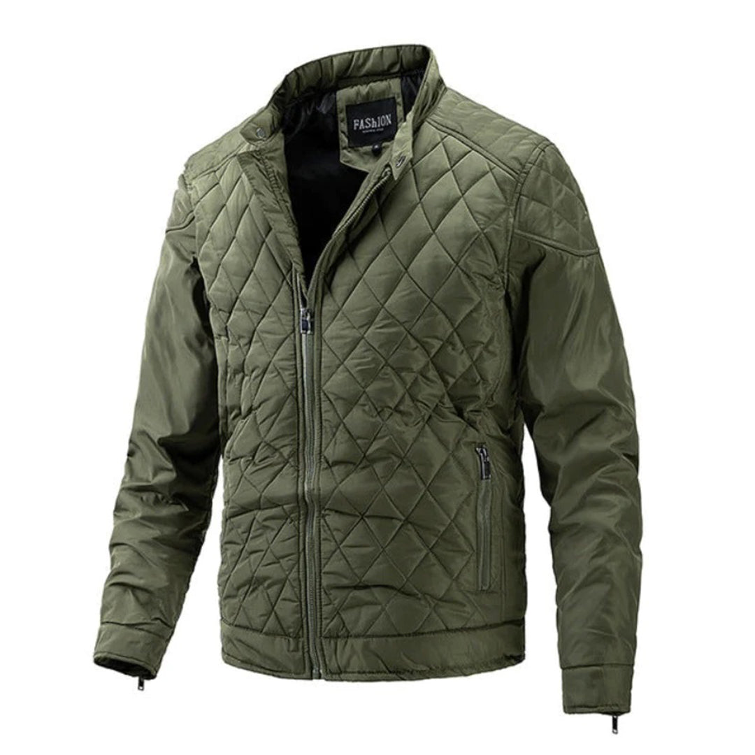 Sébastien | Veste Légère à Carreaux Pour Hommes au Style Décontracté