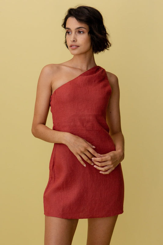 Sofia | Robe asymétrique élégante et confortable
