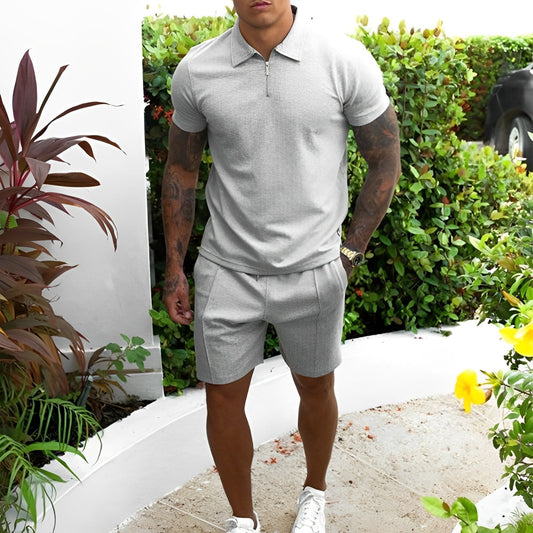 Jules | Ensemble Deux Pièces Léger avec Polo et Short