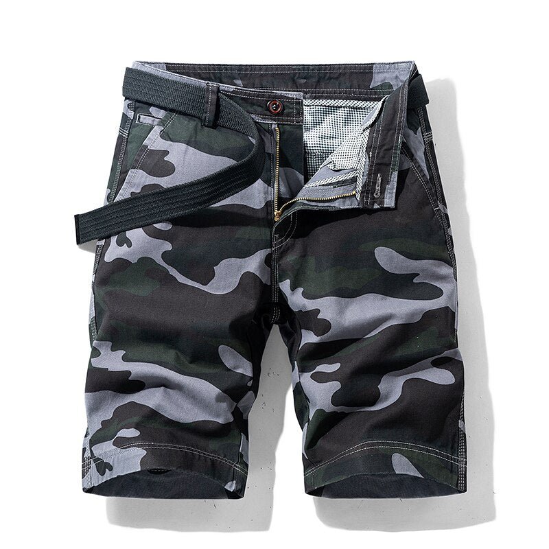 Maxime | Short Camouflage en Coton pour Hommes
