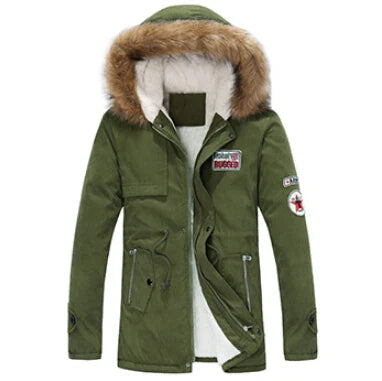 Felix | Parka chaude à capuche pour hommes