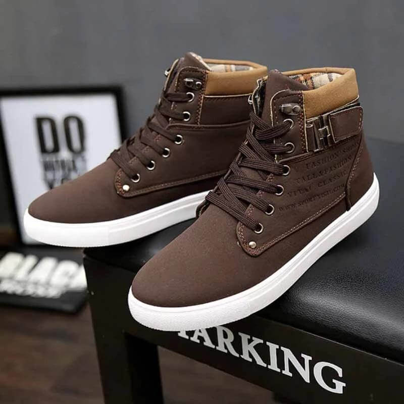 Julien | Bottines d’Hiver à Lacets pour Homme