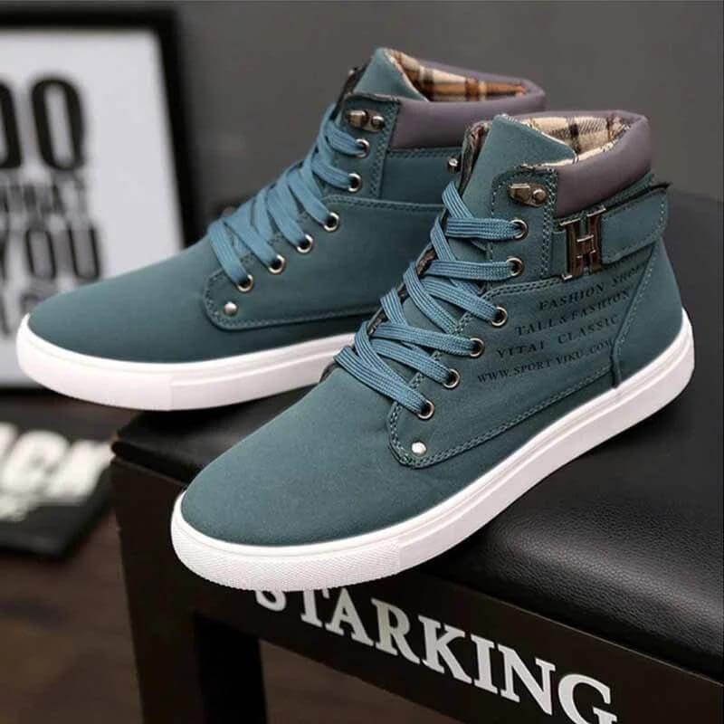 Julien | Bottines d’Hiver à Lacets pour Homme