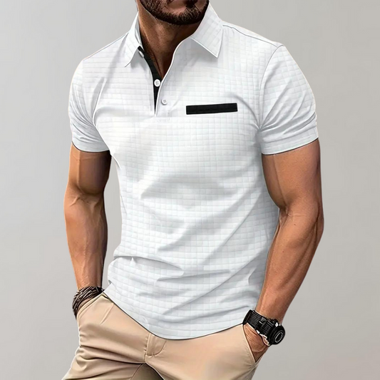 Julien | T-shirt Homme Manches Courtes au Design Essentiel
