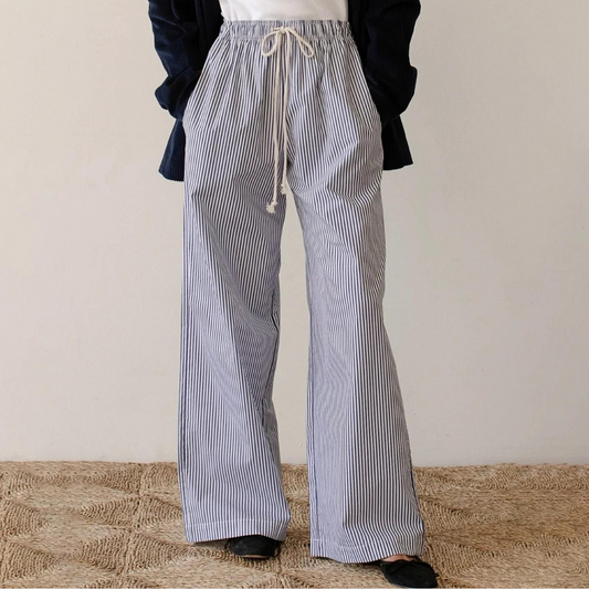 Léna | Pantalon Femme Coupe Ample Style Été