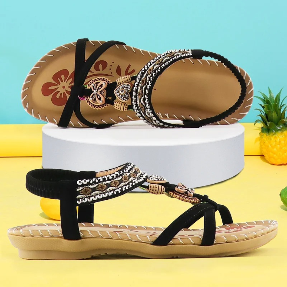 Liora | Sandales à Bride Élastique et Semelle Antidérapante