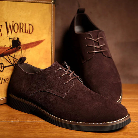 Matteo | Chaussures Oxford en Daim pour Homme