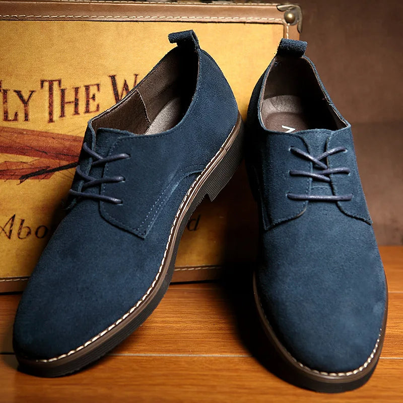 Matteo | Chaussures Oxford en Daim pour Homme